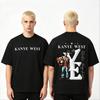Summer Hot Sale Rapper Kanye West Tour 2026 Print Tshirt Unisex Unisex Fashion Hiphop Tshirt Shortsleeved Loose Casual Clothing