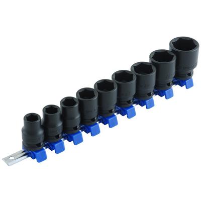 SK11 Impact Socket Set SHS409P Clip Blue Socket 9 Pieces 1 Set Color Size 12.7mm