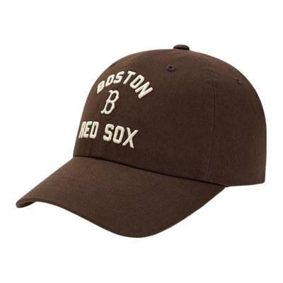 MLB Cotton, Polyester Baseball Caps Unisex Brown Fashion 3ACPV065N-43BRS