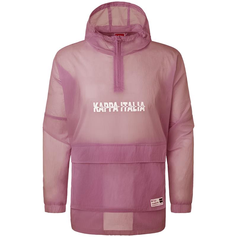 

Kappa Unisex Half-Zip Windbreaker Hoodie K0BX2FJ99D S