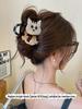 Charming Kitten Summer Shark Hair Clip 2024 - Sweet High-End Hair Accessory