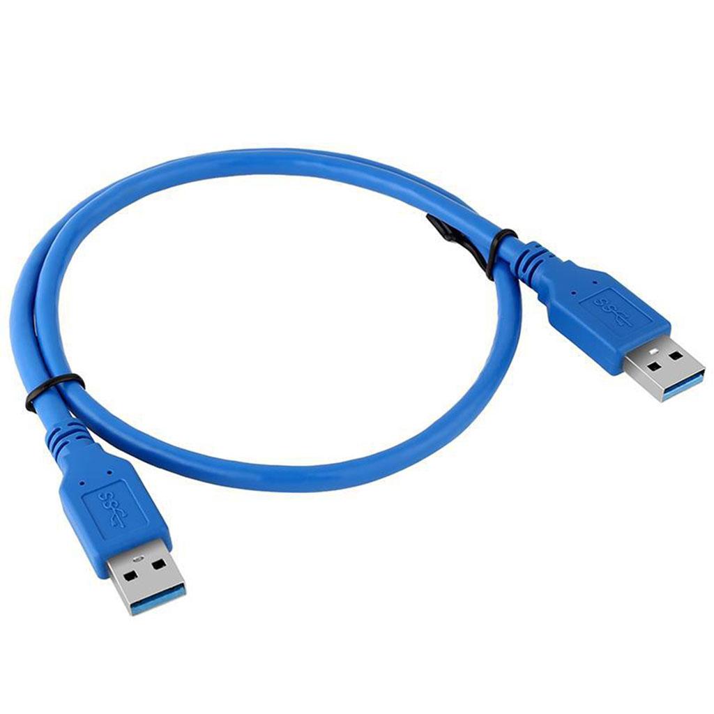 USB To USB Cable Double Male End USB Cord USB 3.0 Extension Cable For Hard Drive Enclosures DVD Player Laptop Monitor