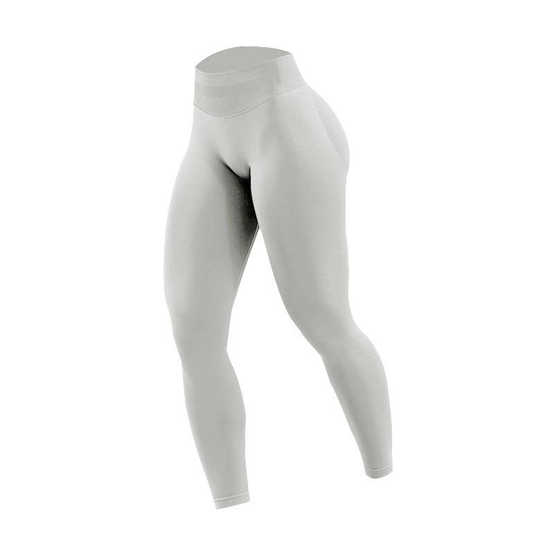 

Женские леггинсы для йоги с высокой талией и контролем живота в европейском стиле – Персиковые ягодицы, Нескользящие спортивные штаны Large