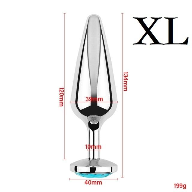 Conjunto de plugue anal de contas de metal pequeno grande plugue anal vestível joias dilatador dildo massageador de próstata brinquedo sexual homem mulher loja