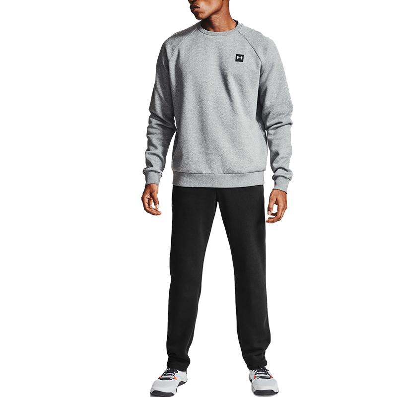 Under Armour Rival Training Loose Fleece Pants Men bottoms Black 1357129-001