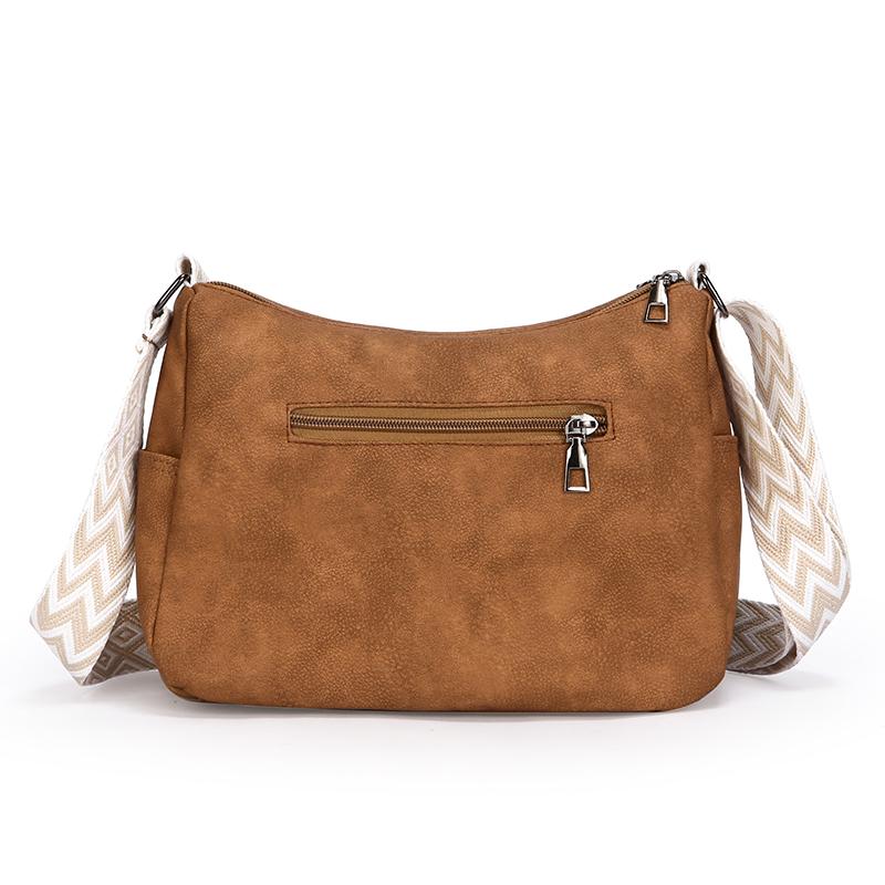 Women's Bag Large Capacity Shoulder Bag Multi-Layer Pocket Crossbody Bag Mother Bag