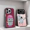 B-Bibble D-Doll Cute For iPhone 17,16,15,14,13,12,11,Pro,Max,Plus,E,Air,Mini Anti Fall Black Matte Hard Bumper Phone Case