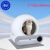 Large Smart Cat Litter Box Automatic Self Cleaning Closed Sandbox Cat Toilet App Control Pet Supplies English Version Cats WC