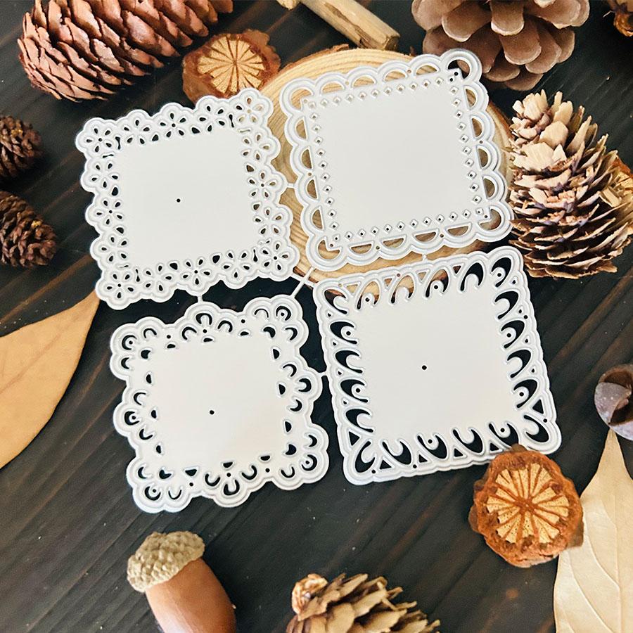 Bookmark Metal Cutting Dies Scrapbooking Stencil Die Cuts Card Embossing Photo Album Template Mold Decoration Craft