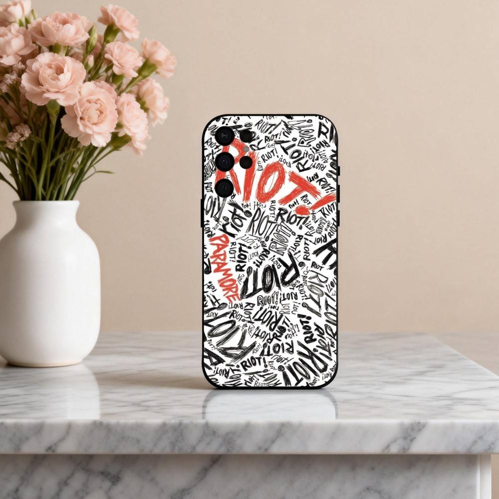 

Pop-rock P-Paramore Band Phone Case For Samsung S25,S24,S21,S22,S23,S30,Ultra,S20,Plus,Others Soft Black Cover Samsung S25