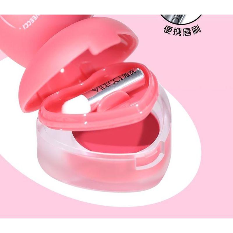 VEECCI - Heart Pudding Lip & Cheek Multi-Use Cream - 4 Colors