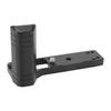 L Shape Handgrip Fit for GR3 Camera Aluminum Alloy Camera L Shape Grip with Quick Release Plate 1Celsius4 Inch Screw Hole