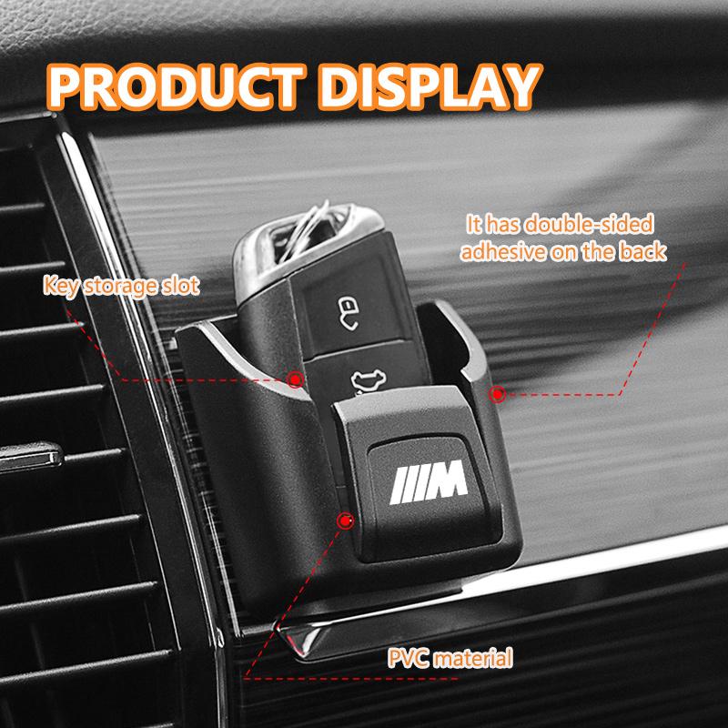 Car Key Holder Storage Box Dashboard Organizer Card Key Rack For BMW M F10 F20 F30 F40 F15 F25 F26 F31 F49 E62 E83 E84