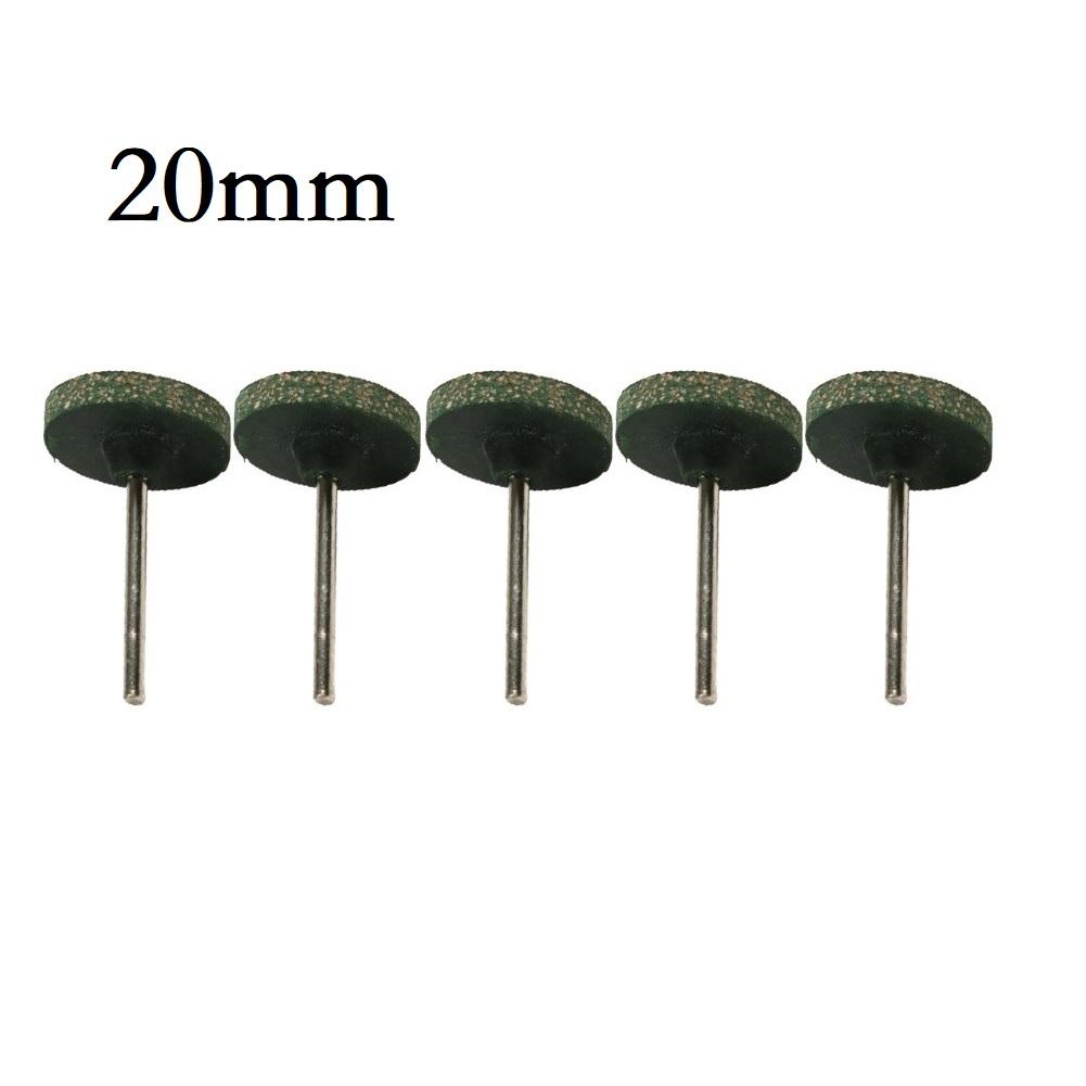 

Polishing Wheel Upgrade Your Polishing Routine with 5pcs 20/25mm Rubber Polishing Burr Wheel Long Lasting Performance