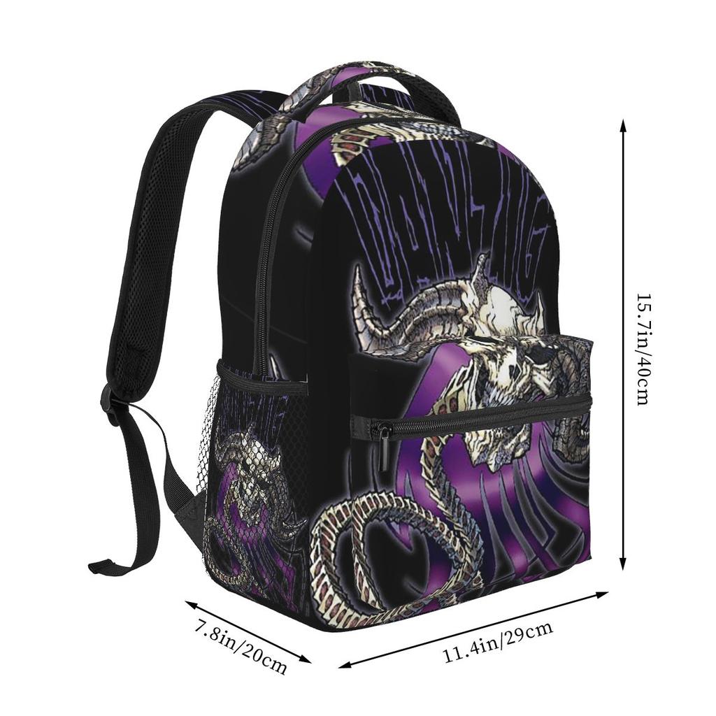 Band DANZIG III How The Gods Kill Heavy Backpacks Boys Girls Bookbag Children School Bags Cartoon Laptop Rucksack Shoulder Bag