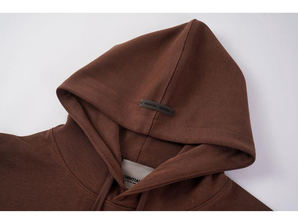 FOG Essentials Unisex Long Sleeve Printed Hoodie - 350g Cotton Fabric