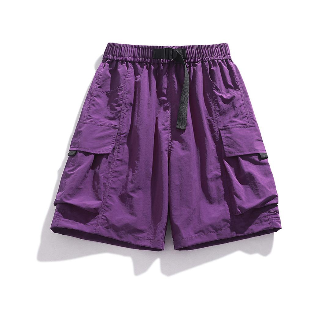 Men's Loose-fitting Multi-pocket Cargo Shorts
