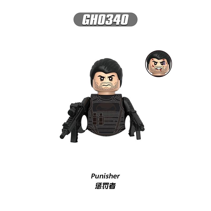Thunderbolts Black Widow Building Blocks Daredevil  Bricks Taskmaster For Toys Gifts Children Mini Action Figures Party GIFTS