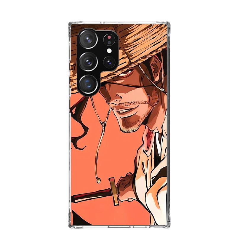 Bleach Kyoraku Shunsui Phone Case For Samsung Galaxy S26 Ultra S23 S24 S25 Edge S20 FE S21 S22 Plus Soft Print Shell Cover Funda