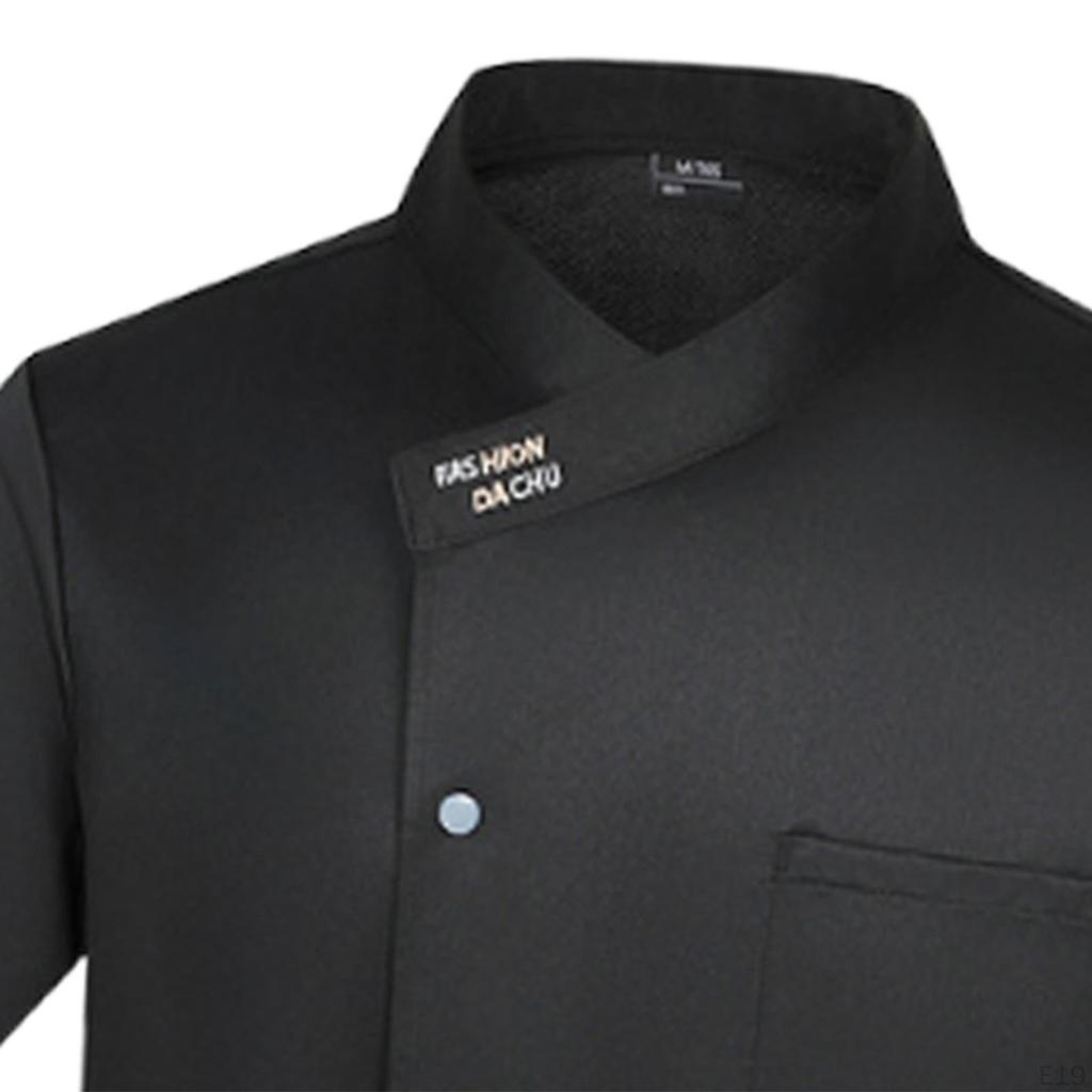 Chef Coat Jacket Apparel Clothes for Restaurant Culinary School Kitchen Hotel