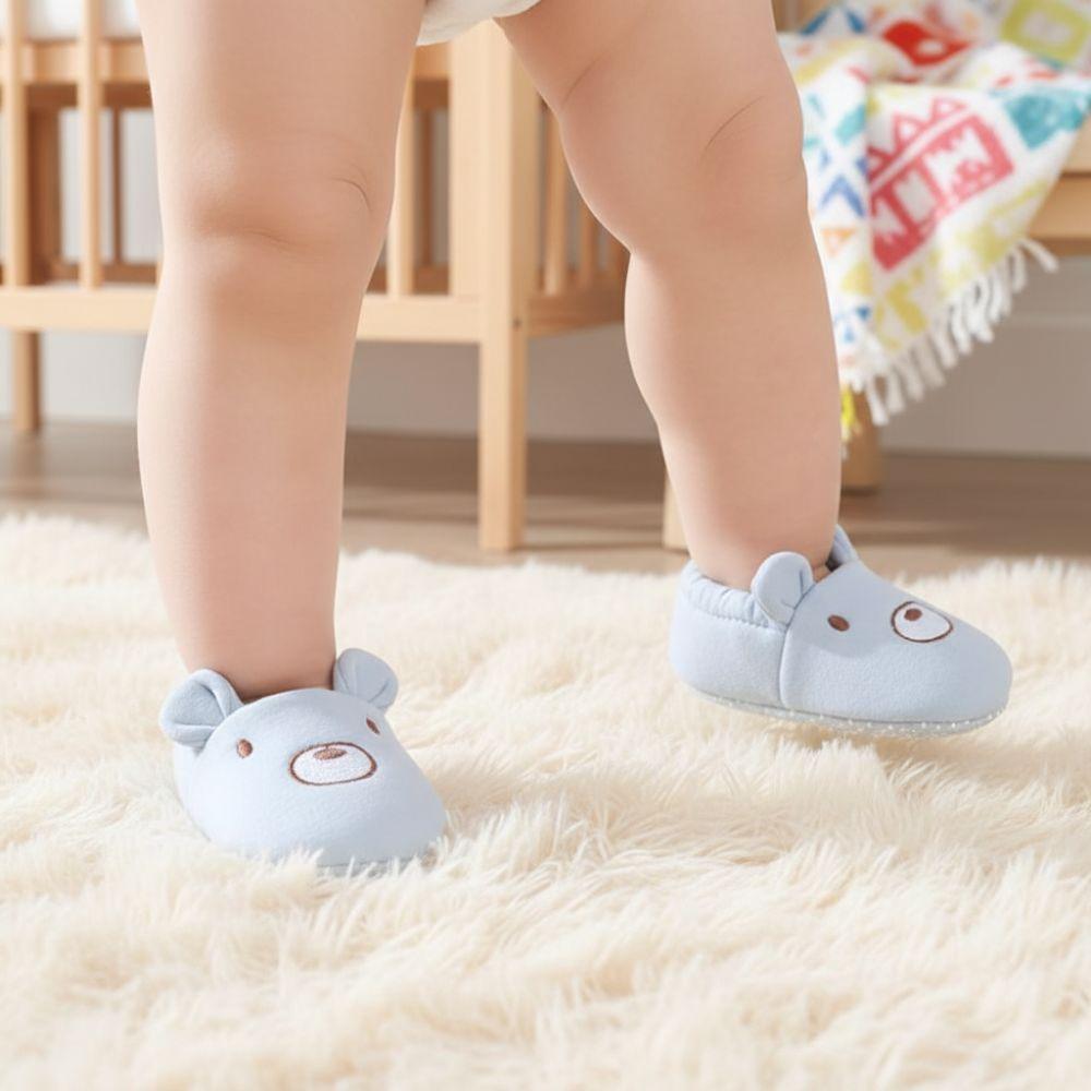 Cotton Baby Shoes Animal Pattern Baby Floor Sneakers Cute Newborn Socks Shoes for Newborn