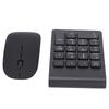 Number Pad Plug and Play 2.4GHz Wireless Technology 1200 DPI Sensitive Durable Number Pad Mouse Combo for Home Office