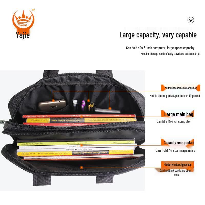 YAJIE Men's Laptop Briefcase
