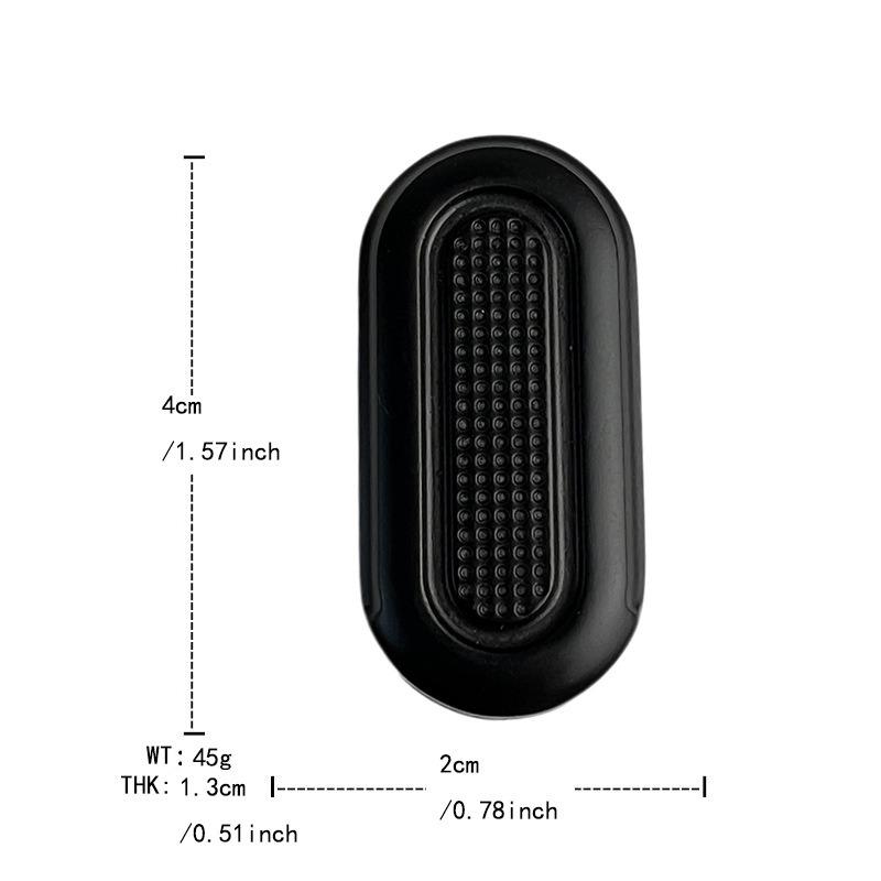 Push Magnetic Card Mechanical Slider Pushing Plate Fidget Haptic Coin Edc Metal Sensory Stress Reducing Toys For Kids Adults Children's Birthday Gift