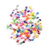 Two-Tone Gradient Plastic Large Hole Beads for Hair and Dreadlock Decoration