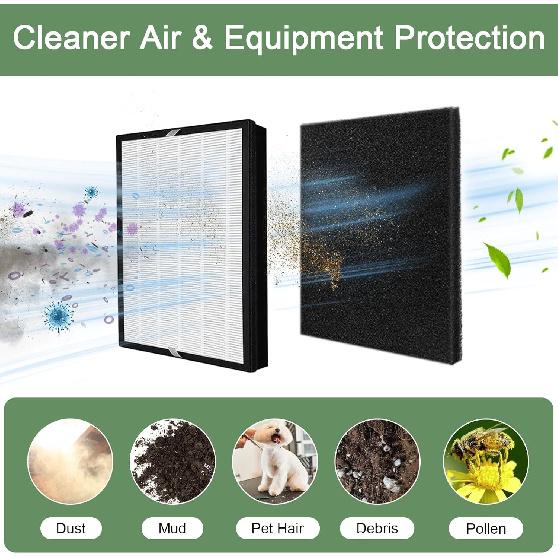 Air Filter Foam Sheet Material Replacement for UNI 12" x 24" x 3/8" 40PPI Coarse Foam Pad Pre Filter Media Washable, Cut to Fit Air Conditioner,