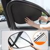 Heat Insulation Self-priming Sunshade for Car Electrostatic Adsorption Auto Side Curtain  Universal