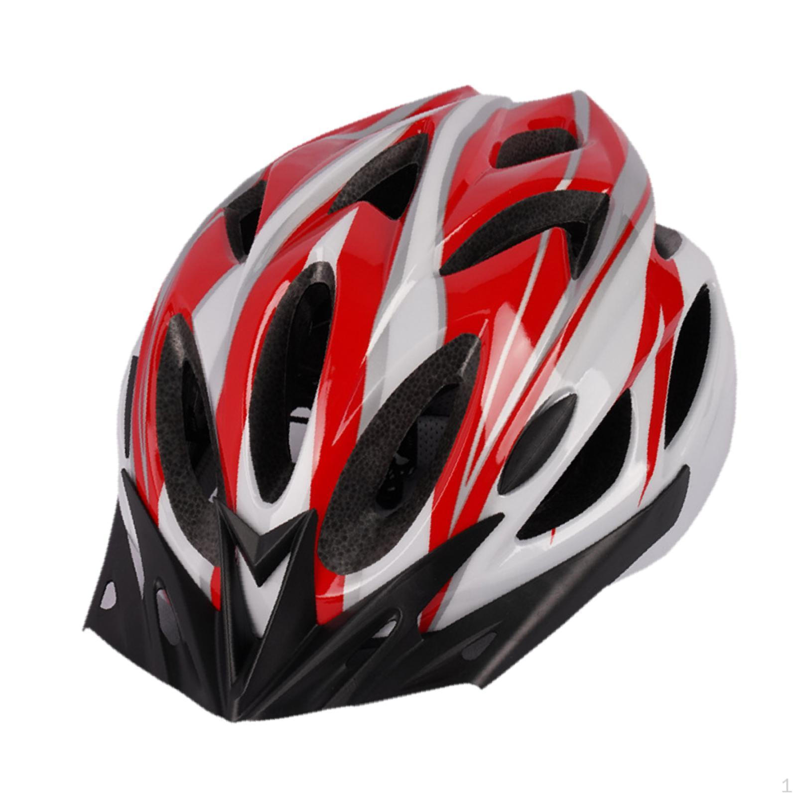 

Велосипедный шлем, велосипедные регулируемые дышащие защитные шлемы для головы, велосипедные спортивные шлемы для Red White
