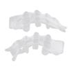 1Pair Toes Separator Suitable Bunion Corrector Material Soft Gel Straightener Spacers