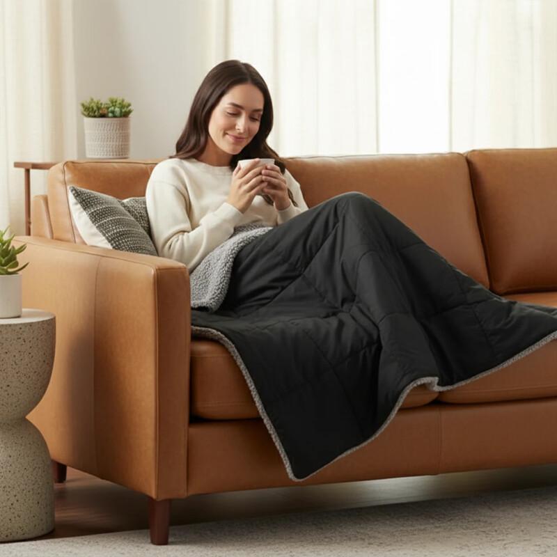 Portable Wearable 2-in-1 Heated Camping Blanket