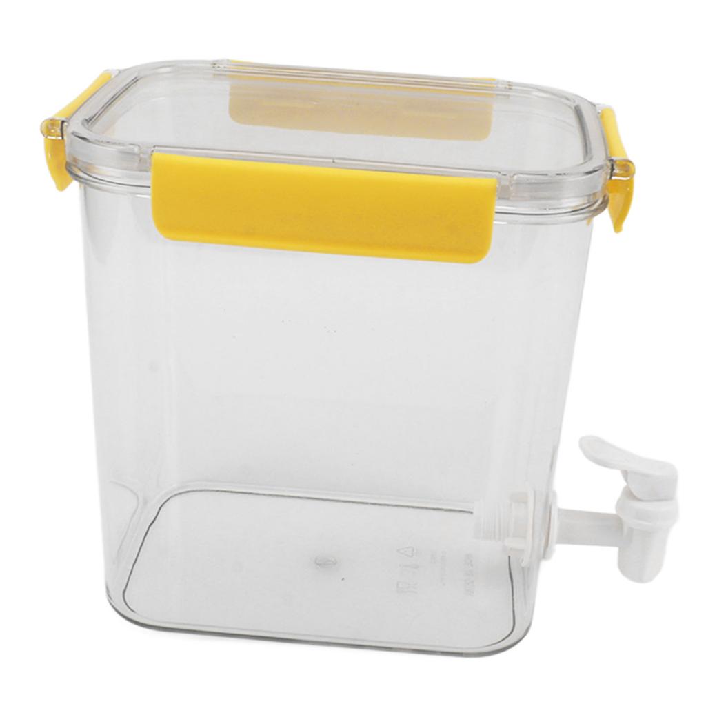 Refrigerator Cold Kettle 3.5L with Faucet Multifunctional PET Economical Practical Fridge Beverage