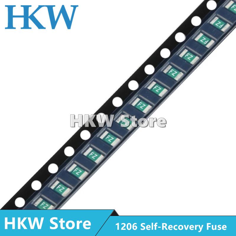 10pcs A One Time Positive Disconnect SMD Fuse 1206 3216 1.5A Fast Acting NEW Relays 5