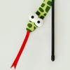 Yousheng Cat Stick Toy Soft Scratch-Resistant Interactive Cat Teaser Toy Cartoon Snake Shape Cat Wand Toy Pet Supplies