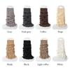 Knitting Leg Warmers Cute Sweet Warm Foot Cover Solid Color Boot Socks  Women Girls
