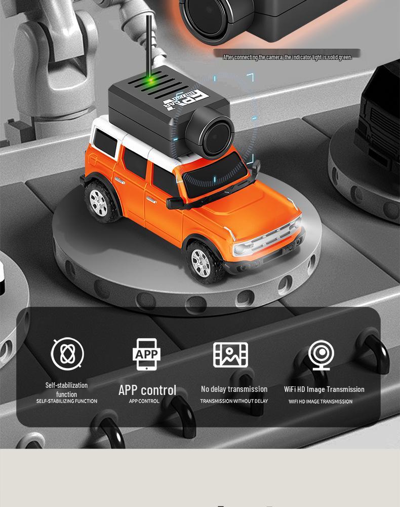 Weili 6405 FPV Mini RC Car: Full-Scale, Camera-Equipped Remote Control Toy Car for Boys