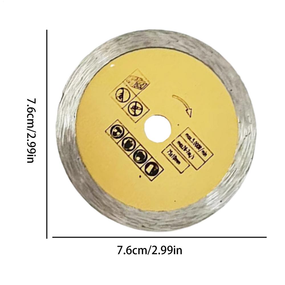 Grinding Wheel 3 Inch Metal Heavy Duty Cutting Attachments Angle Grinder Discs For Metal Concrete Stone Tile Paint Steel Carbon