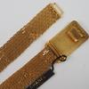 CHANEL Chain belt A07689 With Logo gold Plated Gold Women Used
