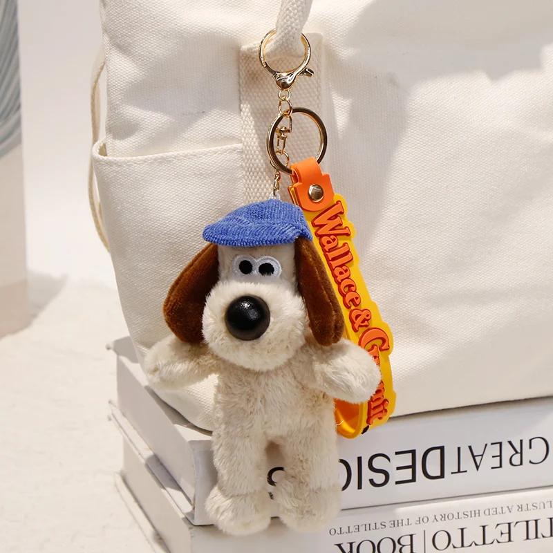 Origineel Met Label Wallace&Gromit Pluche Speelgoed Gromit Pluche Wallace Speelgoed Pinguïn Hanger Sleutelhanger Pup Knuffelpop Verjaardagscadeau 15cm