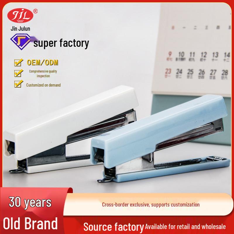 

Macaron Color Mini Stapler, Lightweight and Convenient, No. 10 Staples 1305A синий