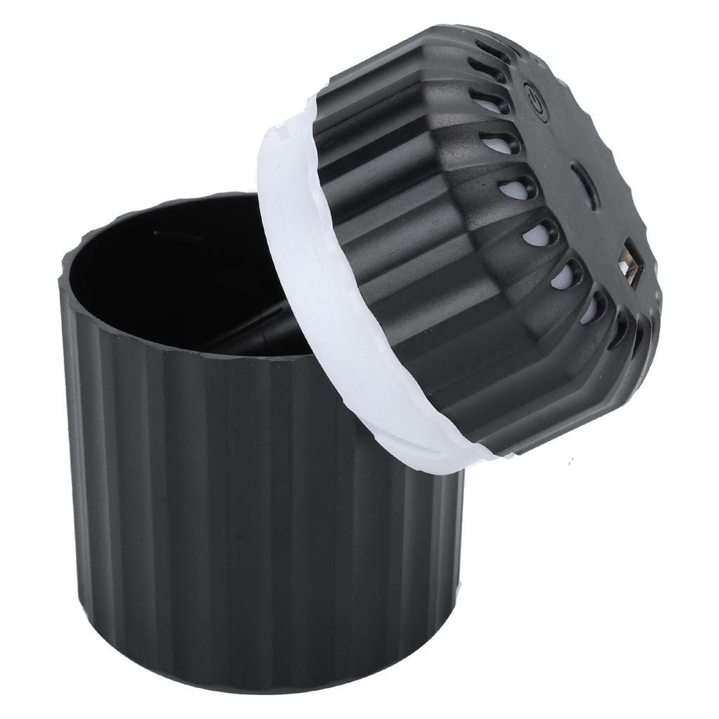 Portable Mini Humidifier 200ml Large Capacity USB Powered Mute Humidification for Home OfficeBlack