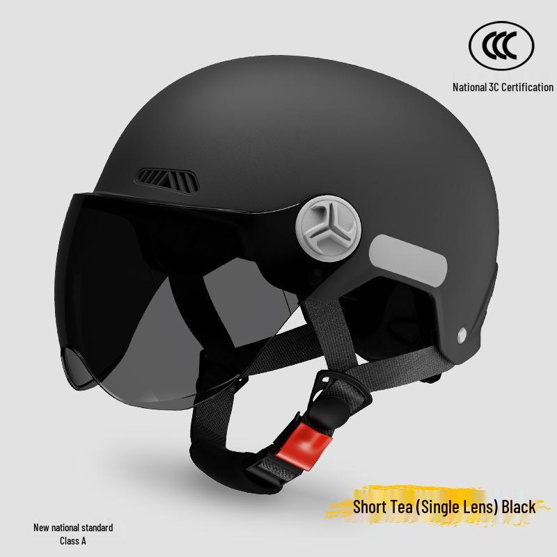 

Универсальный мотоциклетный шлем, сертифицированный 3C: Летняя защита от солнца для мужчин и женщин, Новый национальный стандарт, Безопасность для четырех сезонов.