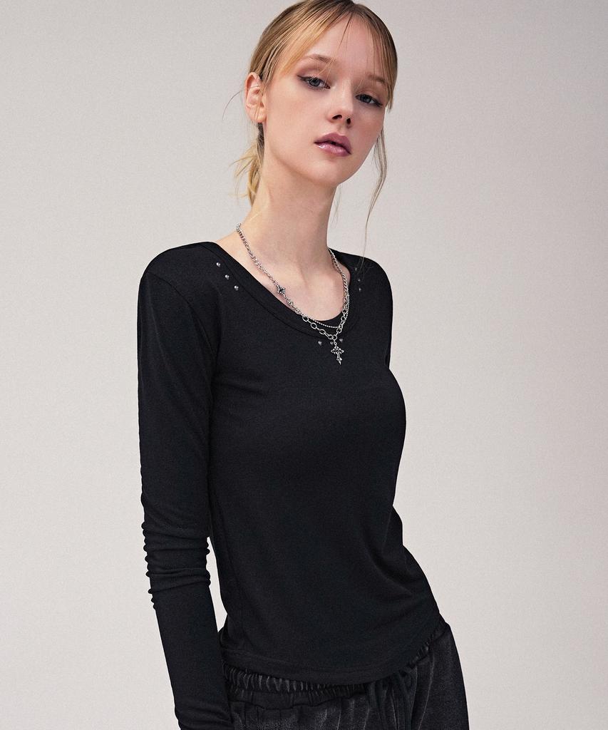 AVANDRESS Glow Stud Tee_4Colors