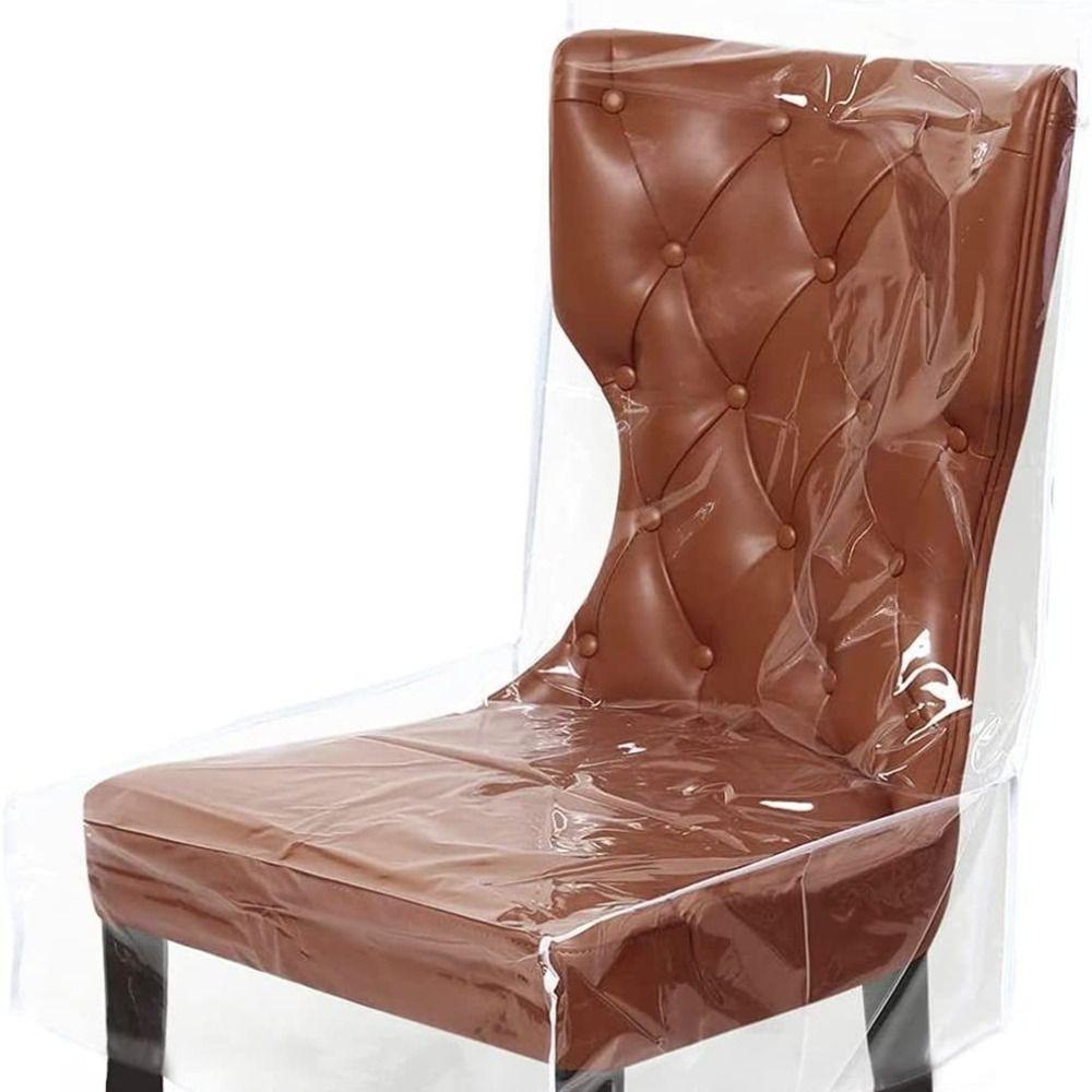 Dustproof Seat Fully Protectors Covers Transparent Waterproof Slipcover  Salon Use