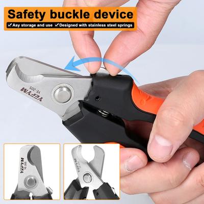 Cable Cutter Cable Stripper Cable Cut Pliers Electrician Wire Cutting Plier Portable Hand Tool