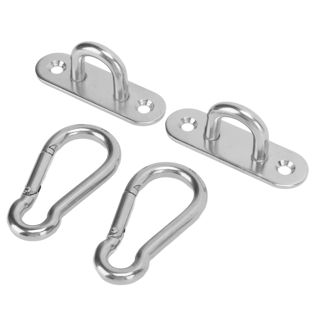 Hammock Chair Hanging Kit Stainless Steel Swing Ceiling Mount Hangers Set for Yoga Hammock Chair Sandbag
