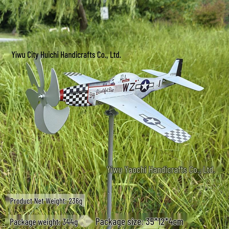 Popular Outdoor Rotating Windmill Garden Decoration - Creative Metal Wrought Iron Craft
